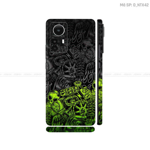 Dán Skin Xiaomi 12 Series Hình Tattoo | D_NTX42