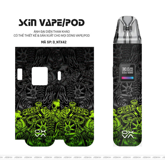 Dán Skin Pod Hình Nghệ Thuật Xăm | D_NTX42
