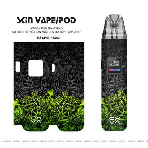 Dán Skin Pod Hình Nghệ Thuật Xăm | D_NTX42
