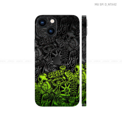 Dán Skin IPhone 14 Series Hình Nghệ Thuật Xăm | D_NTX42