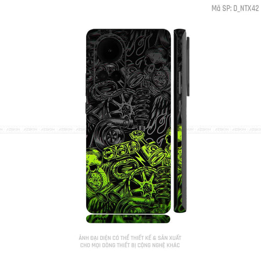 Dán Skin Điện Thoại OPPO Reno Series Hình Nghệ Thuật Xăm | D_NTX42