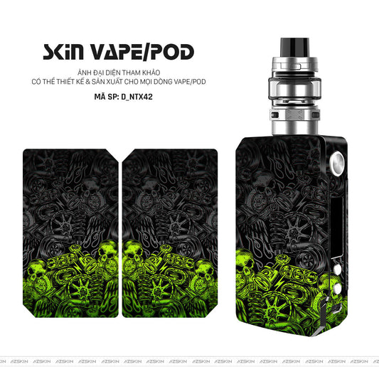 Dán Skin Vape Hình Satan | D_NTX42