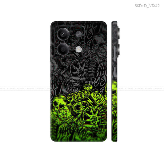 Dán Skin Điện Thoại Xiaomi Redmi 13 Series Hình Nghệ Thuật Xăm | D_NTX42