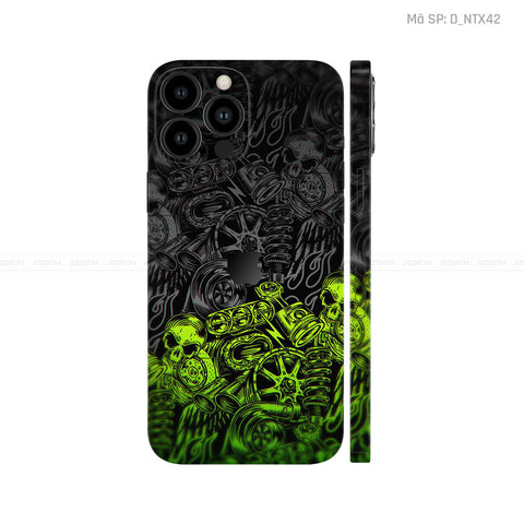 Dán Skin IPhone 16 Series Hình Tattoo | NTX42