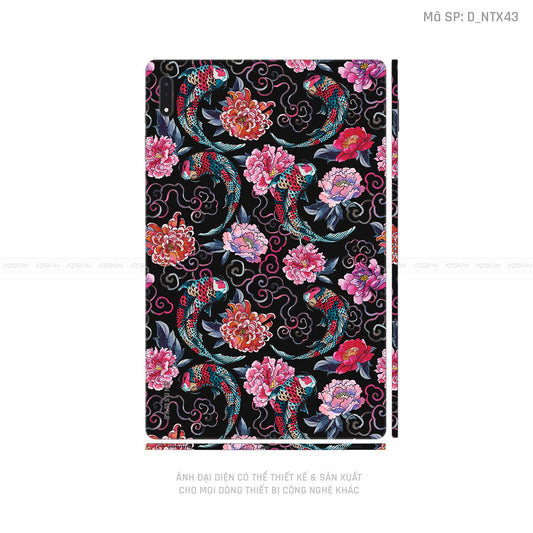 Dán Skin Galaxy Tab S9 Series Hình Tattoo Pattern - Họa Tiết | D_NTX43