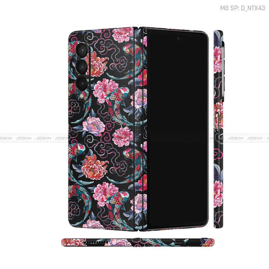 Dán Skin Galaxy Z Fold3 Hình Họa Tiết Xăm | D_NTX43
