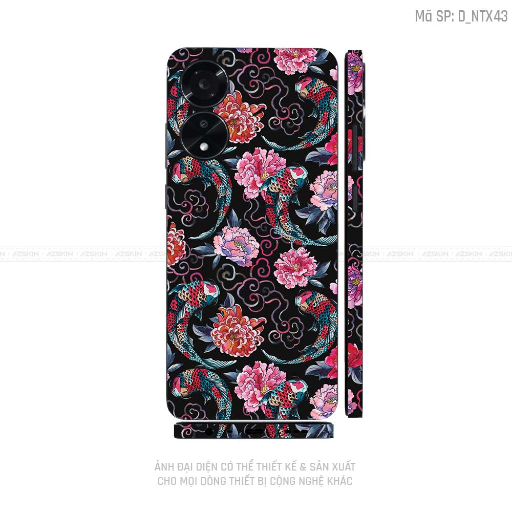 Miếng Dán Skin Điện Thoại OPPO A Series Hình Tattoo | D_NTX43