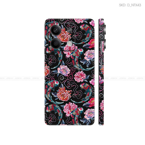 Dán Skin Điện Thoại Xiaomi Redmi 13 Series Hình Nghệ Thuật Xăm | D_NTX43