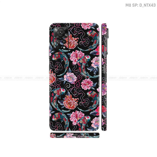 Dán Skin Xiaomi Redmi Note 11 Series Hình Tattoo | D_NTX43