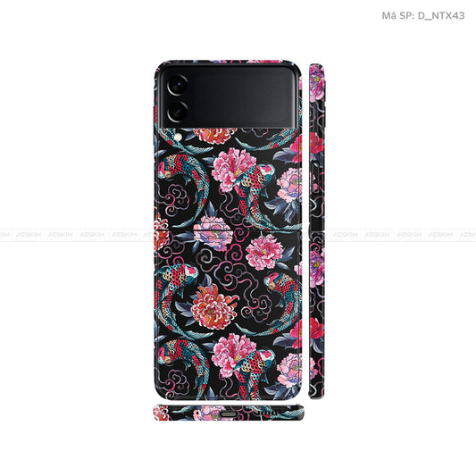Dán Skin Galaxy Zflip4 Hình Họa Tiết Xăm | D_NTX43