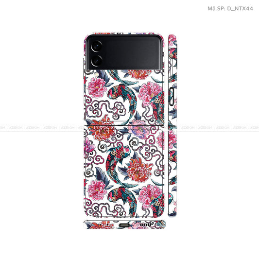 Dán Skin Galaxy Zflip4 Hình Họa Tiết Xăm | D_NTX44