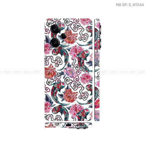 Dán Skin Xiaomi Redmi Note 12 Series Hình Tattoo | D_NTX44