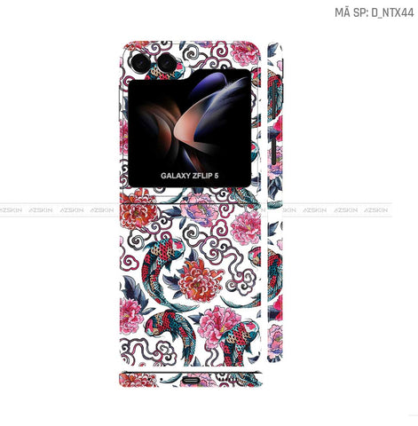 Dán Skin Galaxy Z Flip5 Hình Nghệ Thuật Xăm | D_NTX44