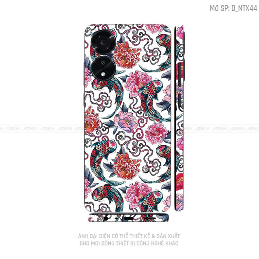 Miếng Dán Skin Điện Thoại OPPO A Series Hình Tattoo | D_NTX44