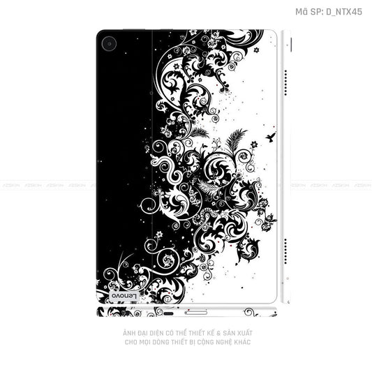Dán Skin Máy Tính Bảng Lenovo Pad Series Hình Tattoo Pattern - Họa Tiết | D_NTX45
