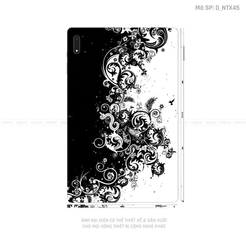 Dán Skin Galaxy Tab S9 Series Hình Tattoo Pattern - Họa Tiết | D_NTX45