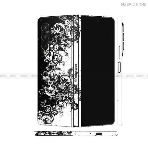 Dán Skin Galaxy Z Fold3 Hình Họa Tiết Xăm | D_NTX45