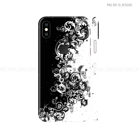 Dán Skin IPhone X Series Hình Nghệ Thuật Xăm | D_NTX45