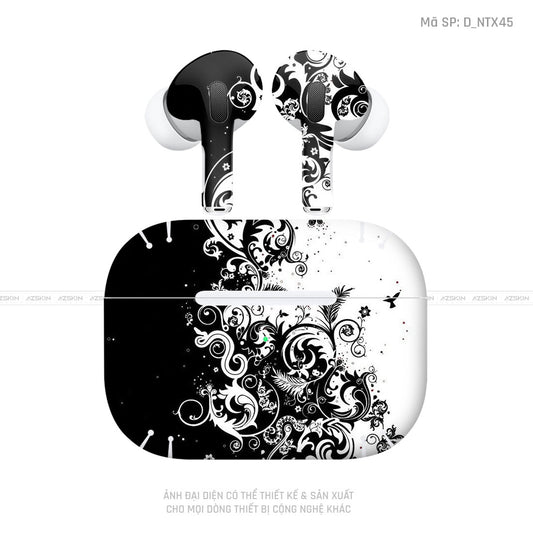 Dán Skin Tai Nghe Airpod 3 Hình Họa Tiết Xăm | D_NTX45