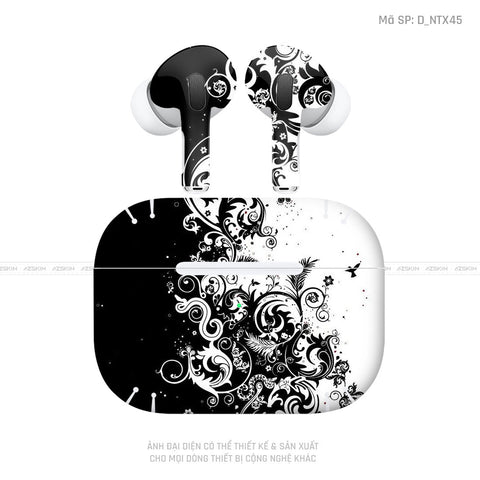 Dán Skin Tai Nghe Airpod 3 Hình Họa Tiết Xăm | D_NTX45
