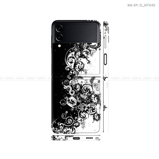 Dán Skin Galaxy Zflip4 Hình Họa Tiết Xăm | D_NTX45