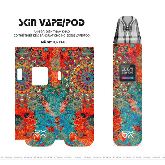 Dán Skin Pod Hình Nghệ Thuật Xăm | D_NTX46
