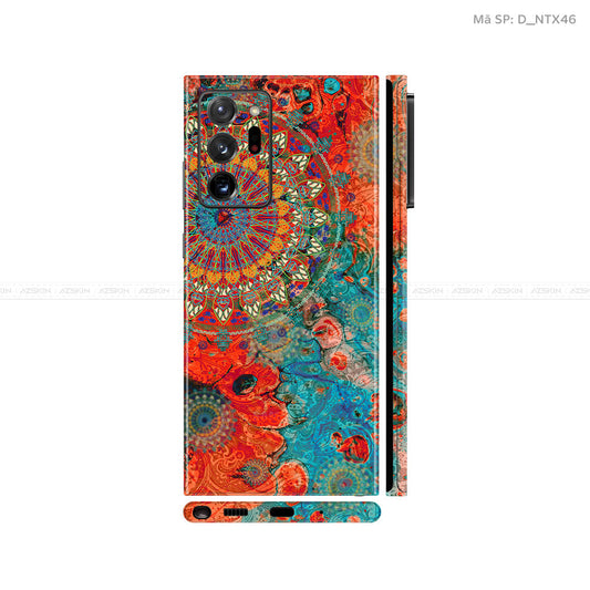 Dán Skin Galaxy Note 20 Series Hình Nghệ Thuật Xăm Pattern - Họa Tiết | D_NTX46