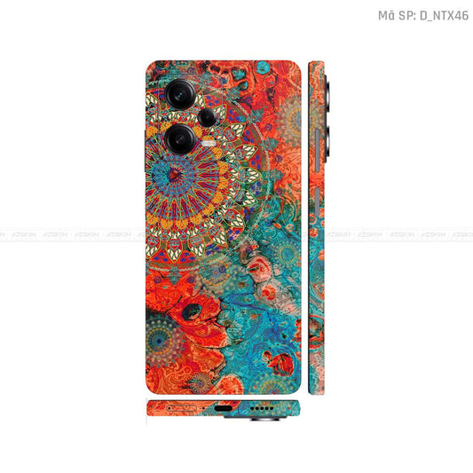 Dán Skin Xiaomi Redmi Note 12 Series Hình Tattoo | D_NTX46