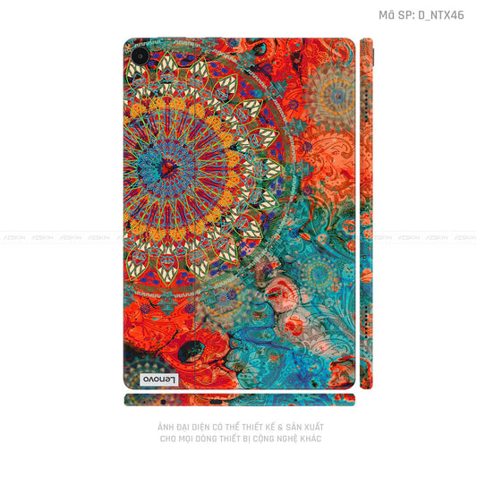 Dán Skin Máy Tính Bảng Lenovo Pad Series Hình Tattoo Pattern - Họa Tiết | D_NTX46