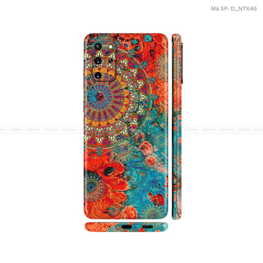 Dán Skin Galaxy S20 Series Hình Nghệ Thuật Xăm Pattern - Họa Tiết | D_NTX46