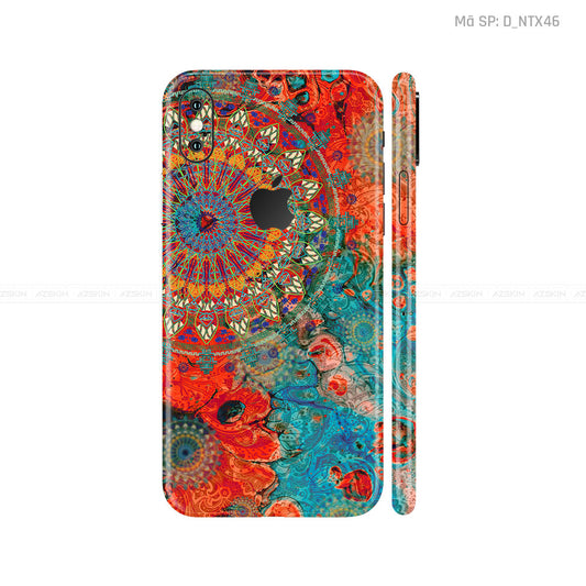 Dán Skin IPhone X Series Hình Nghệ Thuật Xăm | D_NTX46