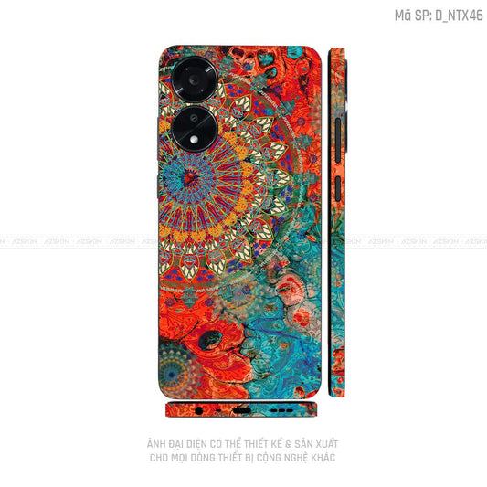 Miếng Dán Skin Điện Thoại OPPO A Series Hình Tattoo | D_NTX46