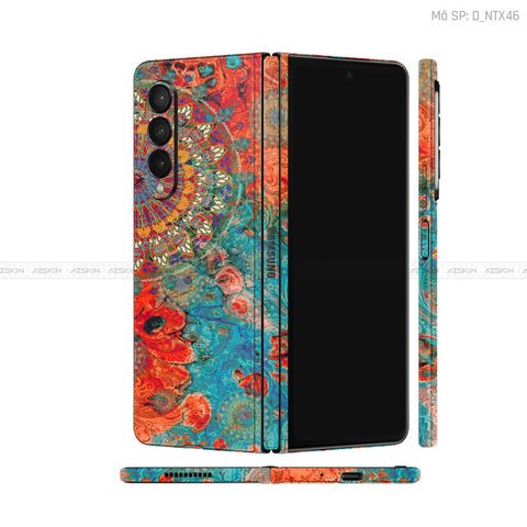 Dán Skin Galaxy Z Fold3 Hình Họa Tiết Xăm | D_NTX46