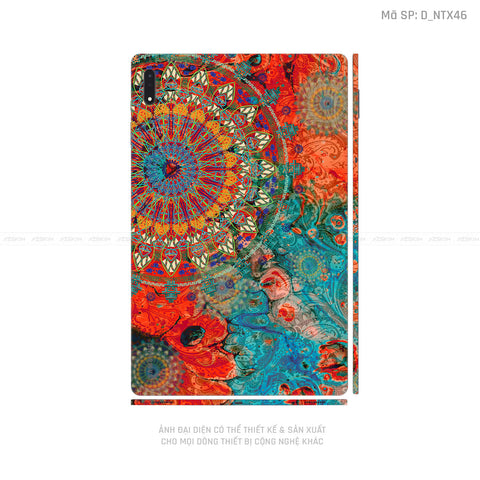 Dán Skin Galaxy Tab S9 Series Hình Tattoo Pattern - Họa Tiết | D_NTX46