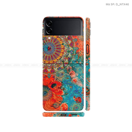 Dán Skin Galaxy Zflip4 Hình Họa Tiết Xăm | D_NTX46