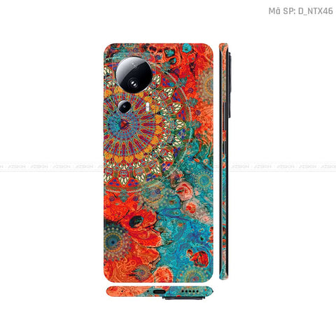 Dán Skin Xiaomi 13 Series Hình Tattoo | D_NTX46