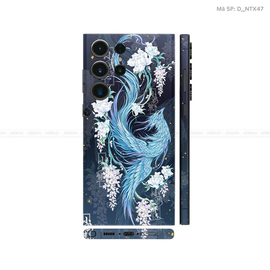 Dán Skin Galaxy S23 Series Hình Hạc | D_NTX47