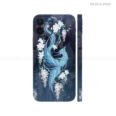 Dán Skin IPhone 12 Series Hình Hạc | D_NTX47
