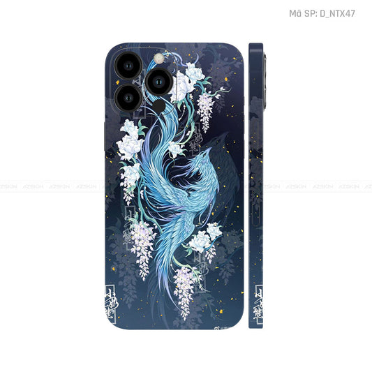 Dán Skin IPhone 12 Series Hình Hạc | D_NTX47