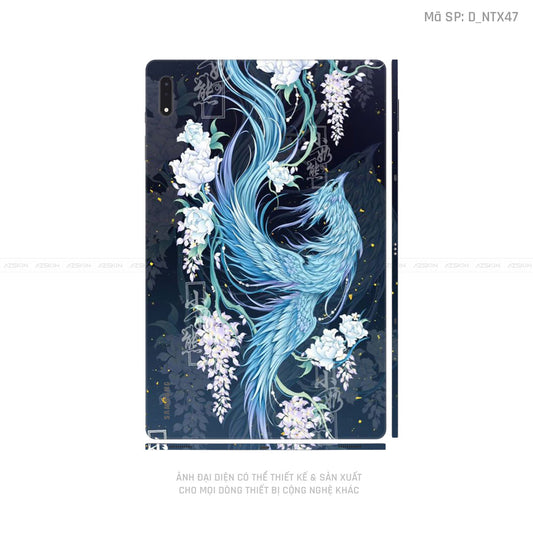 Dán Skin Galaxy Tab S8 Series Hình CHim Hạc | D_NTX47