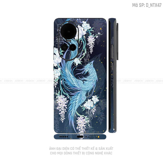 Dán Skin Điện Thoại OPPO Reno Series Hình Nghệ Thuật Xăm | D_NTX47