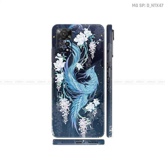 Dán Skin Xiaomi Redmi Note 11 Series Hình Tattoo | D_NTX47