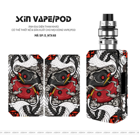 Dán Skin Vape Hình Chim Hạc | D_NTX48