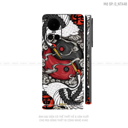 Dán Skin Điện Thoại OPPO Reno Series Hình Nghệ Thuật Xăm | D_NTX48