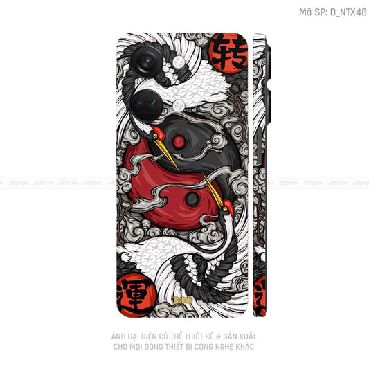 Dán Skin Oneplus Nord Series Hình Hạc | D_NTX48