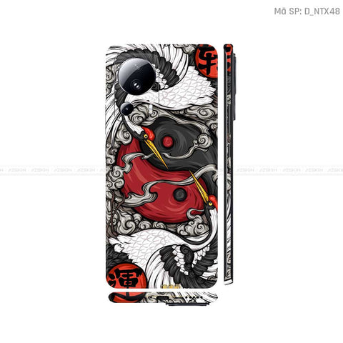 Dán Skin Xiaomi 13 Series Hình Tattoo | D_NTX48