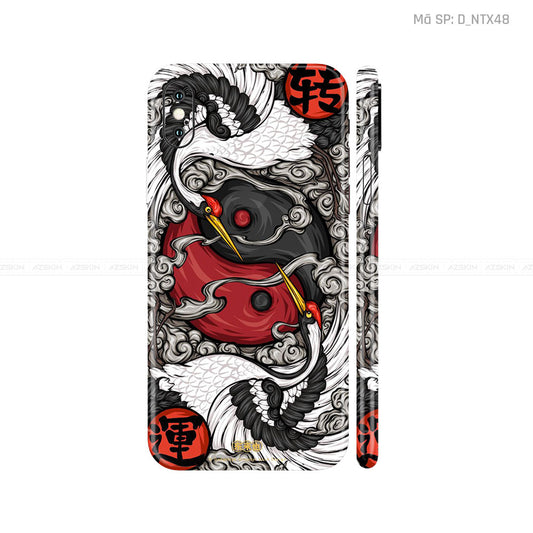 Dán Skin IPhone X Series Hình Nghệ Thuật Xăm | D_NTX48