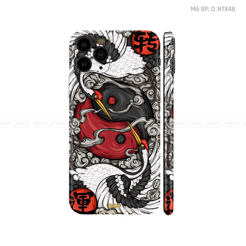 Dán Skin IPhone 11 Series Hình Nghệ Thuật Xăm | D_NTX48