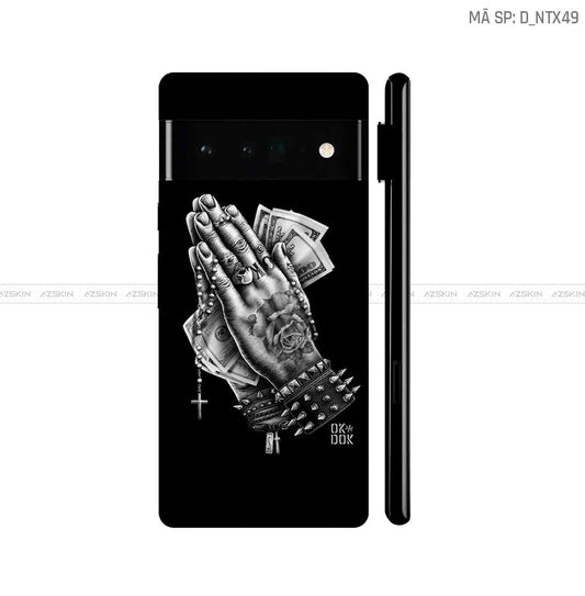 Dán Skin Google Pixel 6 Series Hình Nghệ Thuật Xăm | D_NTX49