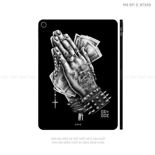 Dán Skin IPad Mini Series Hình Tattoo | D_NTX49